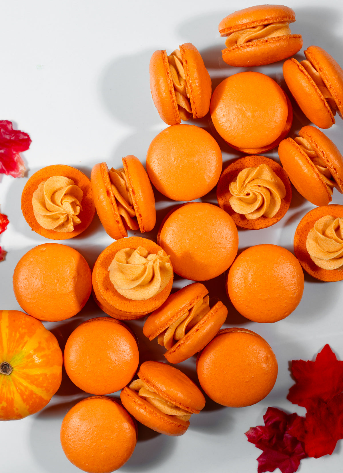 Pumpkin Macarons