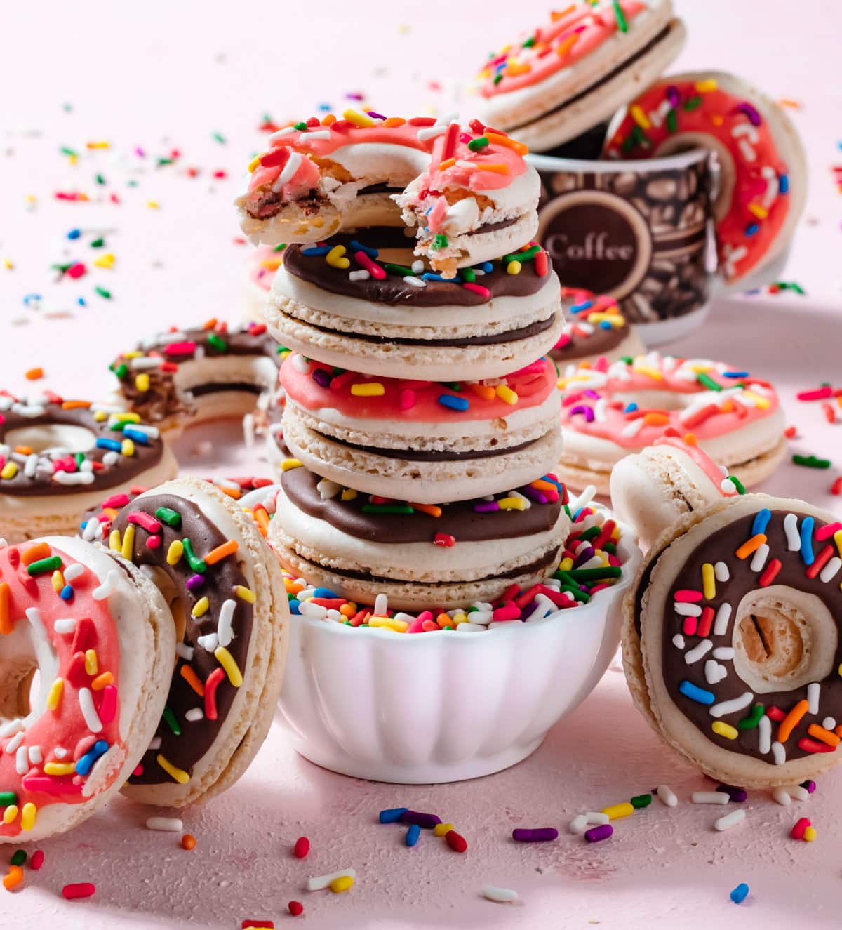 Donut Macarons