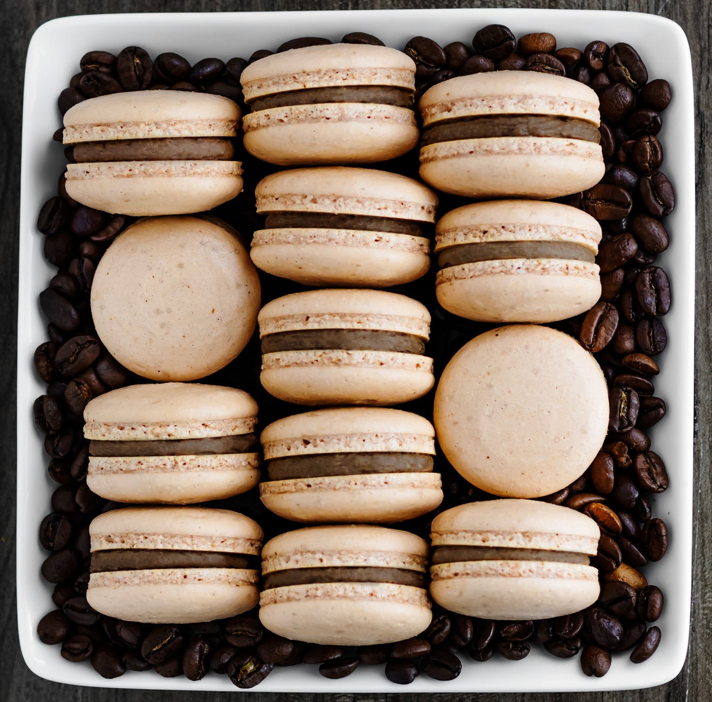 Mocha Macarons